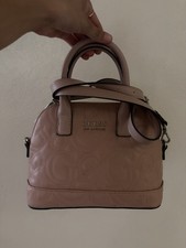 GUESS Los Angeles Blush Pink Satchel Crossbody Bag