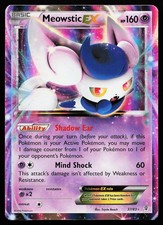 Meowstic EX 37/83 Holo Generations Pokemon Card on eBay