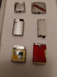 Bulk Lot Of 6 Vintage Lighters