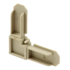 Screen Frame Corner, 5/16 In. by 3/4 In., Almond Plastic (50-Pack)