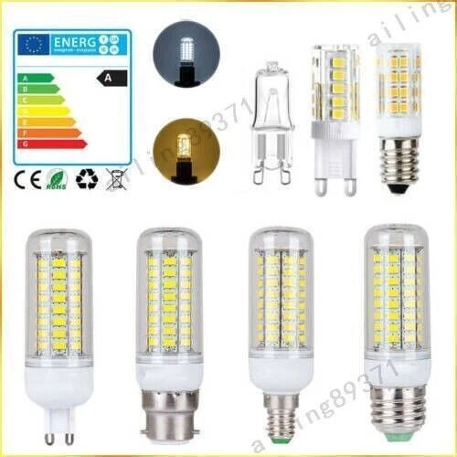 LED Birne E27 E14 B22 G9 20W 25W 12W 15W Licht Kalt Warm Mais Lampe Leuchtmittel - Bild 1 von 4