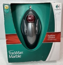 Logitech Trackman Marble Trackball Mouse T-BC...