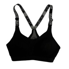 Victoria's Secret Black Sports Bra, Victoria Sport Bra, VS Workout Exercise Z17