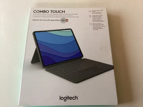 Logitech Combo Touch für iPad Pro 12.9” (5. Gen) QWERTZ | Tastaturhülle