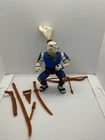 Usagi Yojimbo- Vintage 1989 TMNT Teenage Mutant Ninja Turtles W/ Weapons