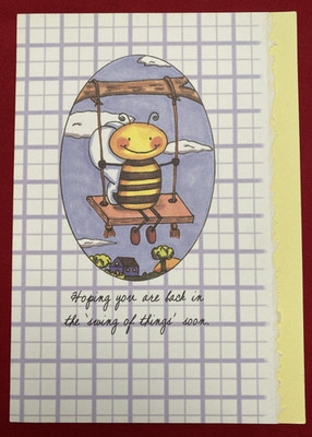 Blue Mountain Arts Hope u are back in the swing of things soon, Feel Better 522