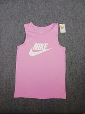Nike Mens Sportswear Icon Futura Tank Top Style AR4991-621 Pink Size S