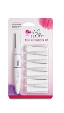 Plum Beauty Sonic Dermaplaning Set with 7 Cartridge Heads