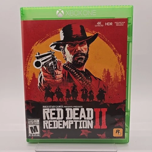 Red Dead Redemption 2 (Microsoft Xbox One, 2018) No Map