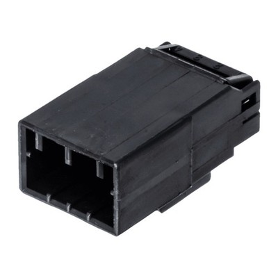 Stecker NAMZ, AMP Multilock. Schwarz, Buchse, 4 Pin