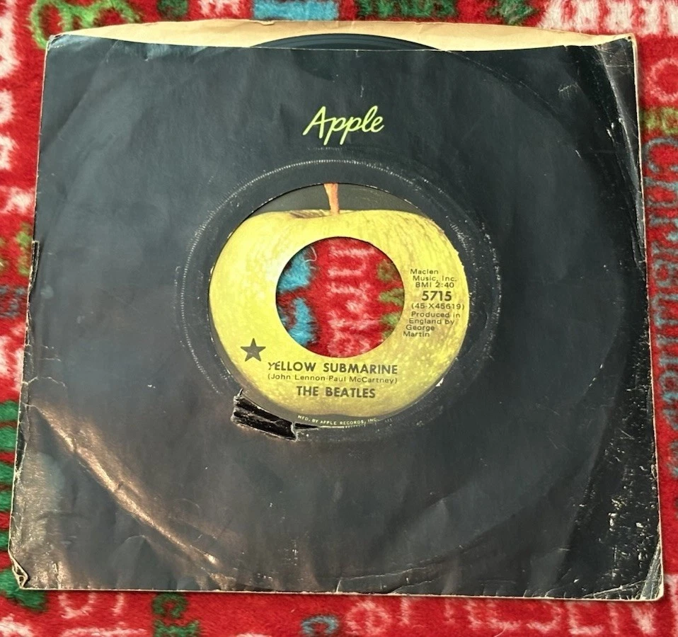 The Beatles 45 RPM Speed Vinyl Records for sale - eBay