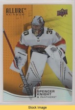 2021-22 Upper Deck Allure Rainbow Orange Yellow Spencer Knight #R-17 READ 1os2