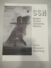 SSN – Modern Tactical Submarine Warfare – GDW 1975 – Cold War Naval Wargame