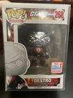 Funko Pop! Vinyl G.I. Joe Destro #268 2017 NYCC Exclusive W/Plastic Protector