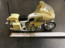 BMW Polizei Motorrad 1:15 Modell Metallmodell  Made In Italy