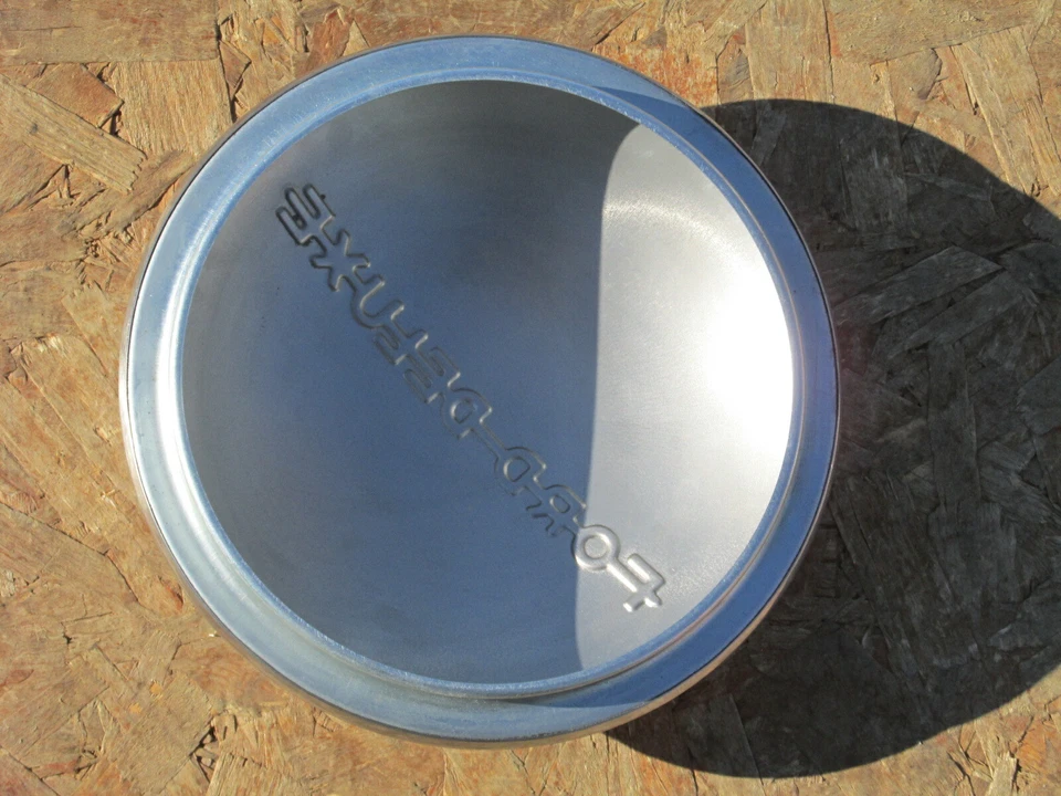 Ford Deluxe 1940 Juego de 4 tapacubos de acero inoxidable - Nuevo 8 1/8" diámetro de labios, A6028 Foto 2 de 2