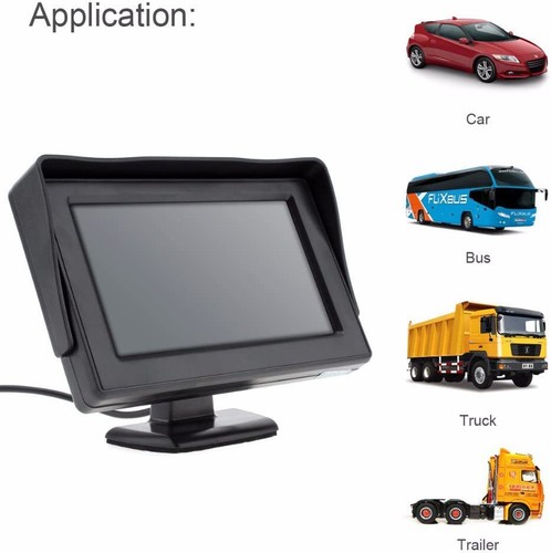 4.3''/5"/7'' LCD Screen Car Rear View Backup Monitor for Parking Reverse Camera - Picture 27 of 63