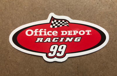Depot Sticker Office Depot Racing Sticker *Glossy* Size: 3.15”X 1.5”inch. Free Ship W ...