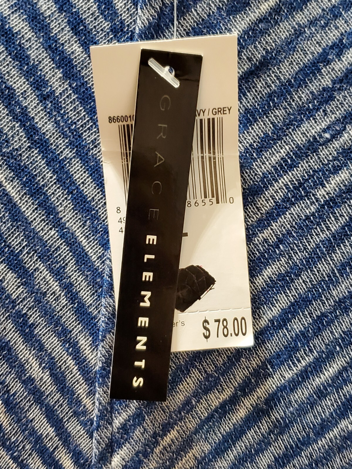 Grace Elements Women's Blue Polyester Round Neck … - image 8