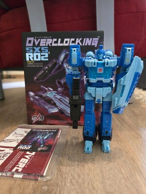 Transformers Third Party SXS-R02 Overclocking  (not Blurr)  komplett mit Box!