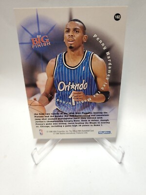 1996-97 NBA Anfernee Hardaway Fusion ダイカット カード Orlando