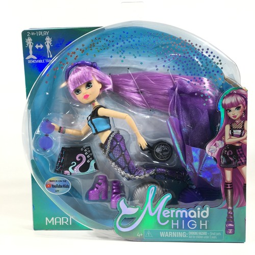 Mermaid High Mari Deluxe Puppe & Zubehör 2 in 1 Spiel mit abnehmbarem Schwanz - Bild 2 von 11