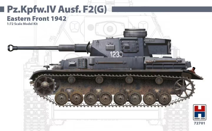 Hobby 2000 72701 1:72nd scale Pz.Kpfw. IV Ausf.F2(G) Eastern Front 1942