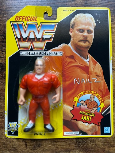RARE Vintage MOC WWF Hasbro Action Figure NAILZ 19...