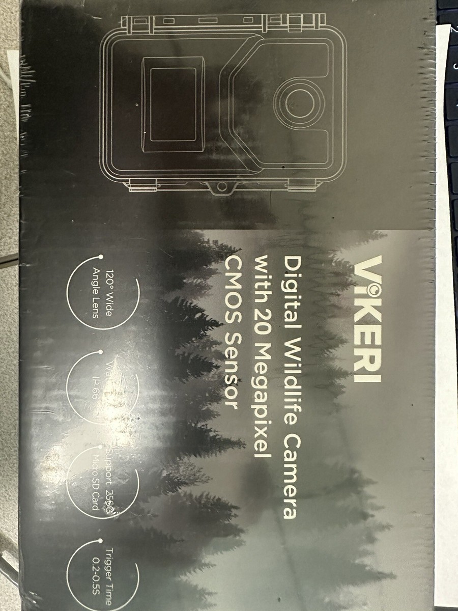 Vikeri A1 Trail Camera - 1520P 20MP Wildlife Camera With Night