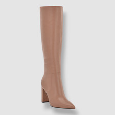 Nine West Women's Brown Danee Dress Boots Shoe Size 8.5M