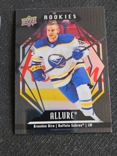 2022-23 Upper Deck UD Allure BRANDON BIRO #142 BLACK RAINBOW Rookie RC