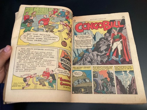 ACTION COMICS #92 (1946) Low Grade but Very Bright & Colorful! Complete! - Picture 9 of 15