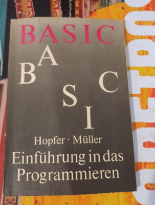 Hopfer / Müller BASIC Einführung in das Programmieren (Buch 1980)