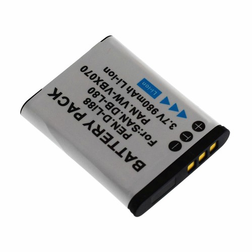 3.7V LI-ION DB-L80 Rechargeable Battery For SANYO VPC-CS1 VPC-CG20 VPC-CG10 - Picture 6 of 8