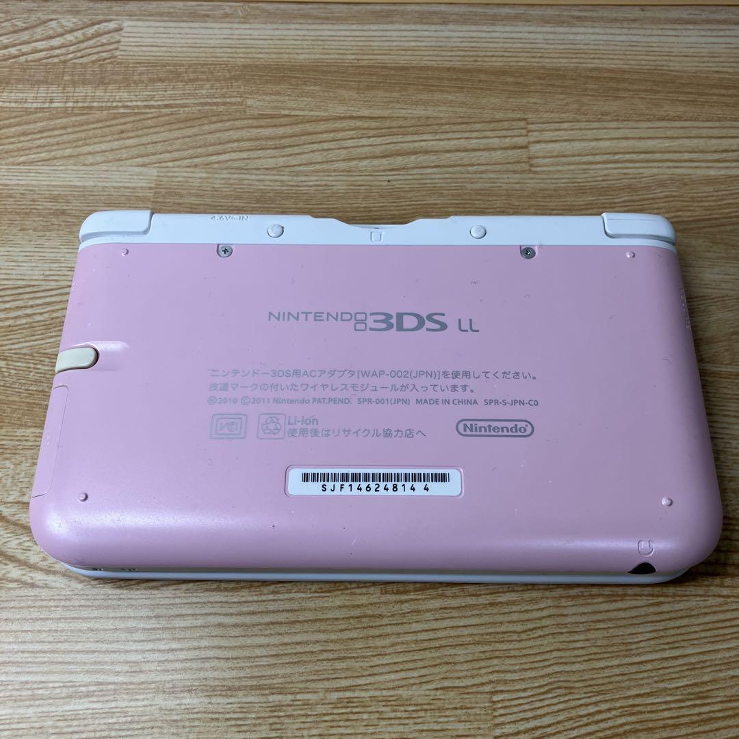 Nintendo 3DS XL LL Pink White SPR-001 Console Japanese ver Nintendo 3DS XL LL Pink White SPR-001 Console Japanese ver