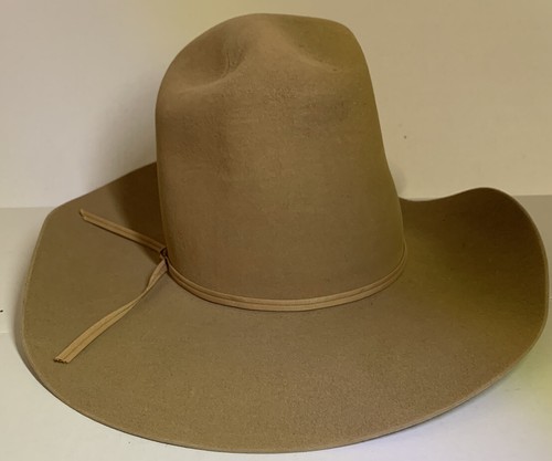 Resistol Long Oval cowboy hat 4X Beaver 