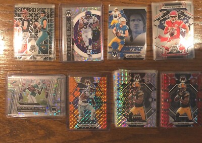 2023 Panini Mosaic No Huddle Inserts *Complete Your Set* Veterans and Rookies