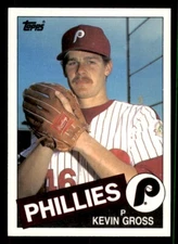 1985 Topps  #584 Kevin Gross Philadelphia Phillies