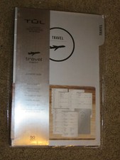 NEW NIP Tul custom note-taking system Travel Insert - junior size - 50 sheets