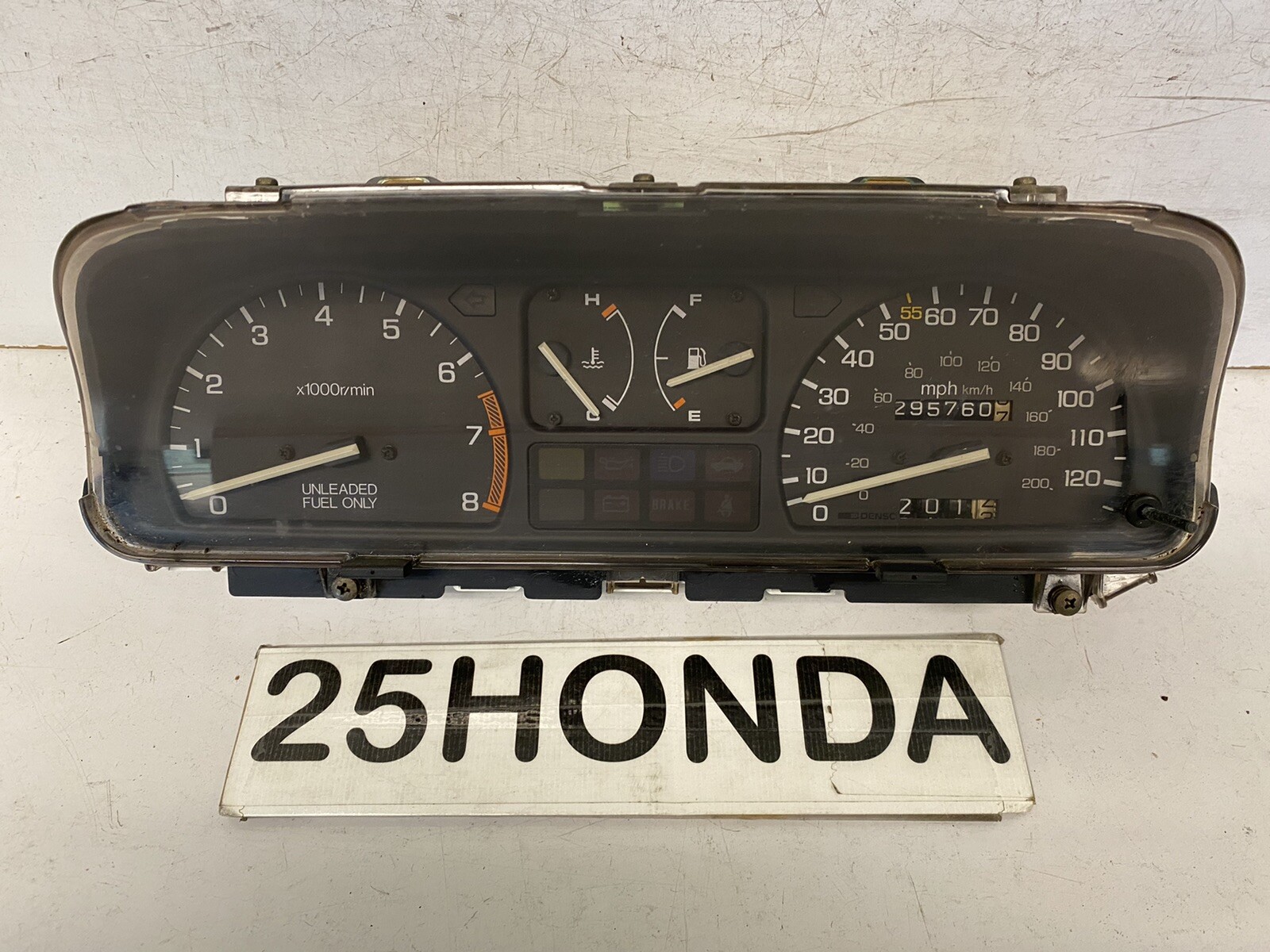 Honda Crx Gauge Cluster