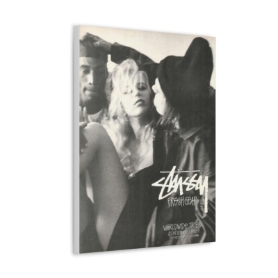 Stussy Advert Canvas Decor | eBay