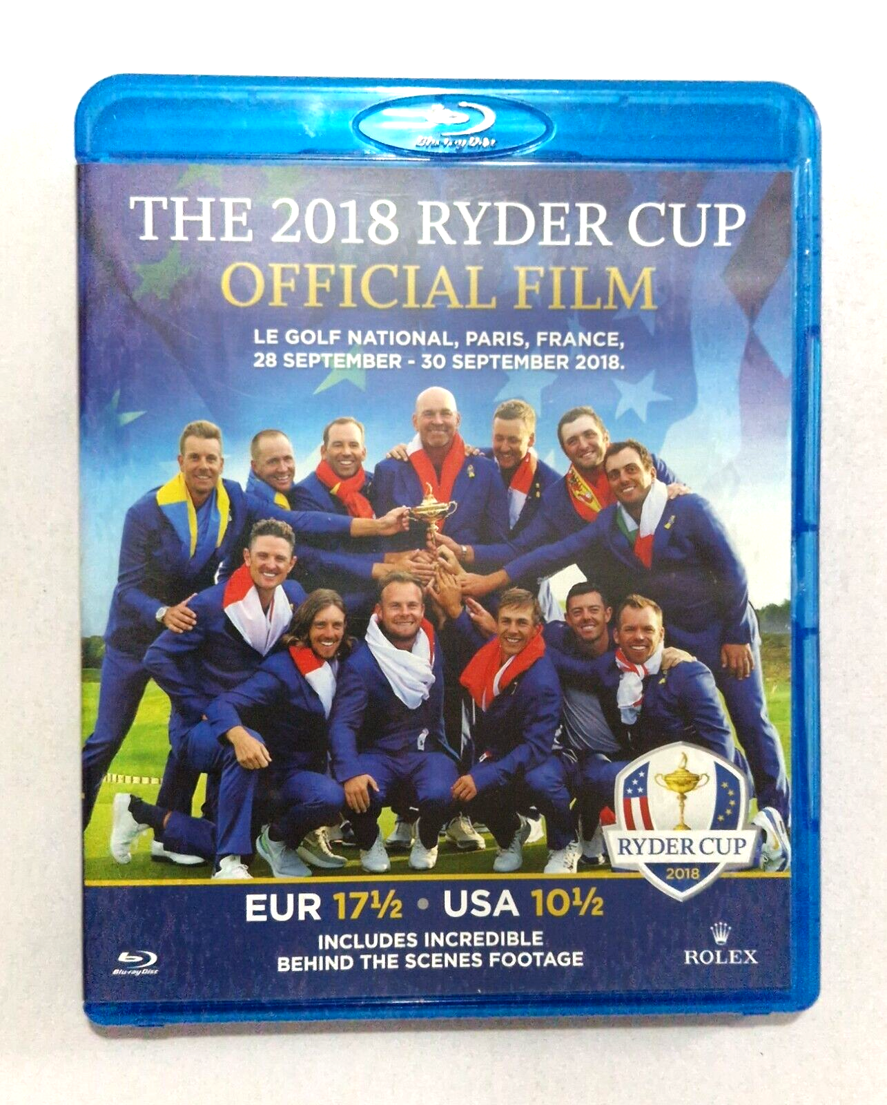 The 2018 Ryder Cup Official Film  BLU RAY Golf Highlights