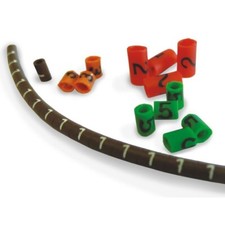 O-Type Critchley 1111 Cable Marker Idents - Size 25 Colour Coded