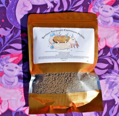 THE BEST AXOLOTL FOOD!! Bulk Lot 10 1/2 Pound Bags Amphibians, Newts, Salamander