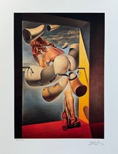 Salvador Dali YOUNG VIRGIN Facsimile Signed Limited Edition Giclee Art 16" x 12"