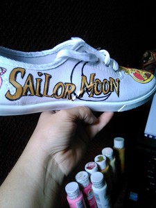 sailor moon custom shoes