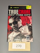 True Crime New York City XBOX  MANUAL ONLY 