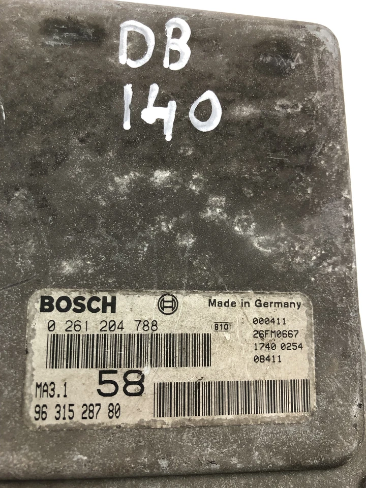 Centralina motore PEUGEOT 106 II 1 9631528780 0261204788 ECU 1998 27185445 - Immagine 4 di 4