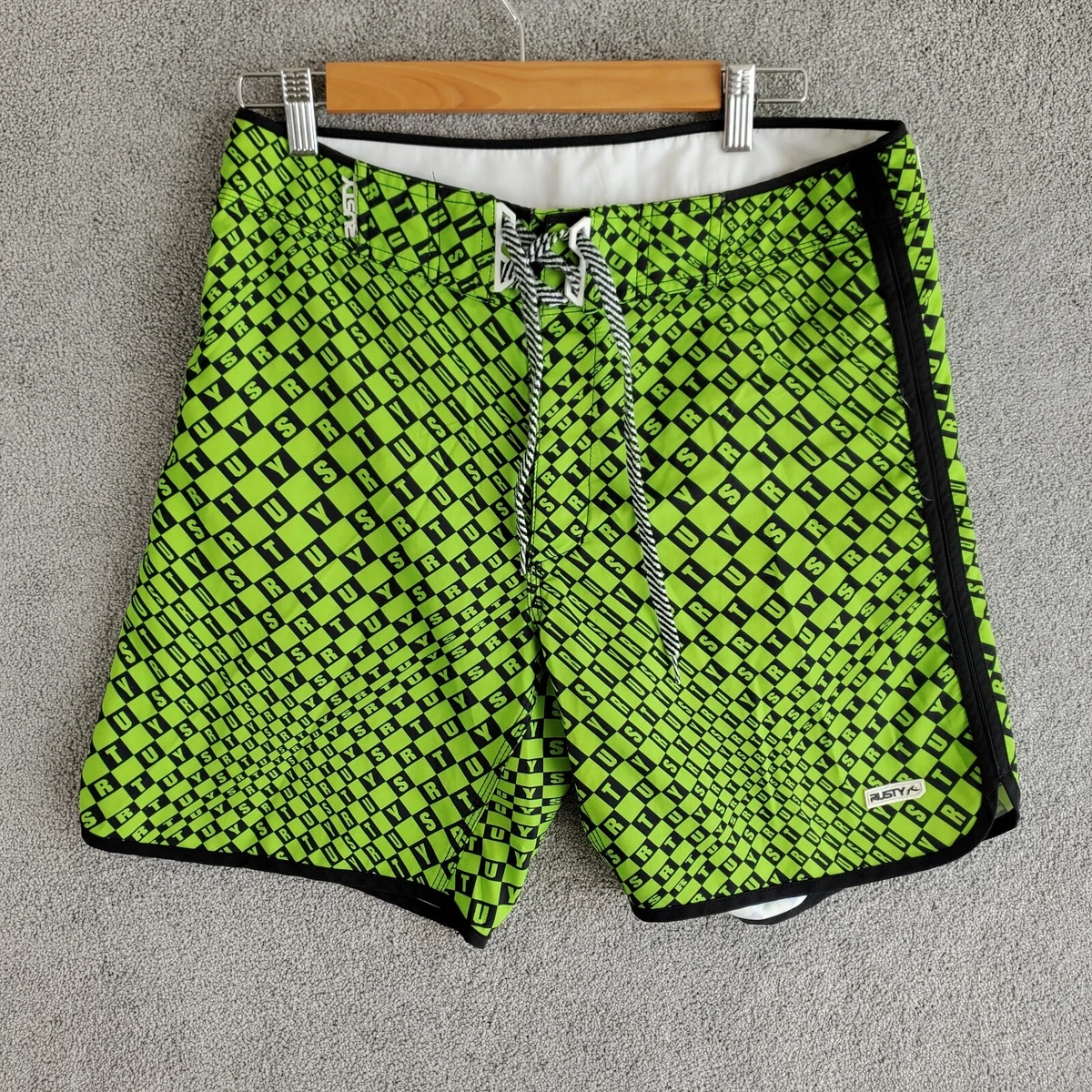 Black patterned shorts hot sale