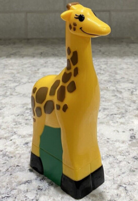Mega Bloks First Builders Animal Giraffe Zoo Safari Jungle Figure Toy Doll 6.25''